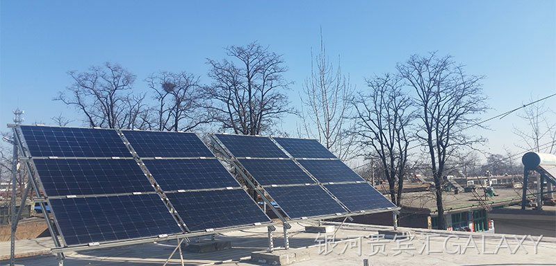 银河贵宾汇GALAXY能源-N型“熊猫”居民分布式双面发电电站